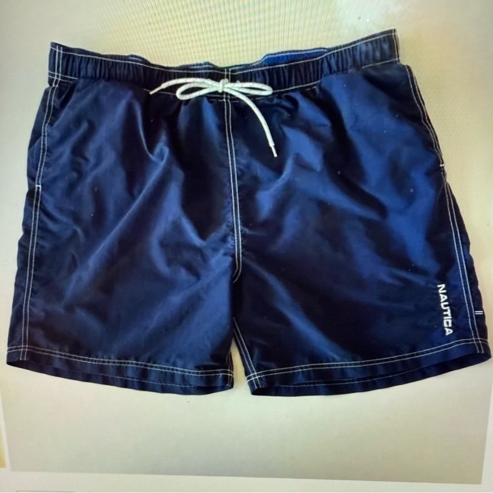 Nautica Men's Navy‎ Swim Shorts quick dry